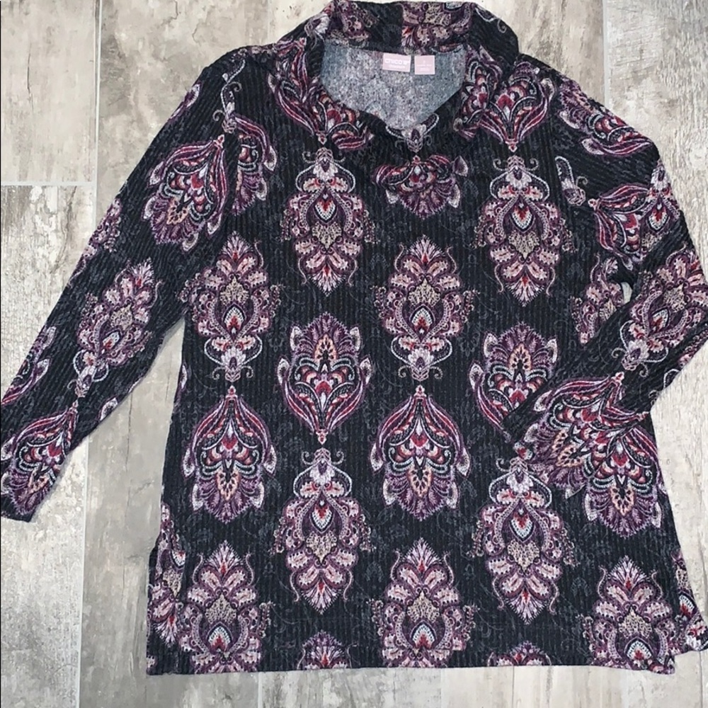 Chico’s Zynergy Cowl-neck Tunic